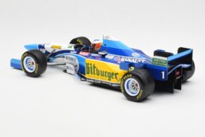 Benetton B195 Renault #1 M. Schumacher Winner Japanese GP 1995 Minichamps 1:18 510953401 Diecast - image 5 of 6