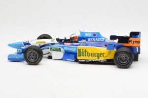 Benetton B195 Renault #1 M. Schumacher Canadian GP 1995 Minichamps 1:18 510950601 Diecast - image 3 of 6