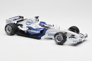 BMW Sauber F1.06 #17 J. Villeneuve F1 2006 Minichamps 1:18 100060017 Diecast - image 4 of 6