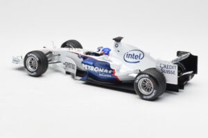 BMW Sauber F1.06 #17 J. Villeneuve F1 2006 Minichamps 1:18 100060017 Diecast - image 5 of 6