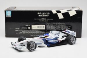 BMW Sauber F1.06 #17 J. Villeneuve F1 2006 Minichamps 1:18 100060017 Diecast - image 6 of 6