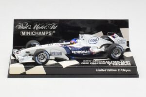 BMW Sauber F1.06 J. Villeneuve Wedding Edition F1 2006 Minichamps 1:43 400060117 Diecast