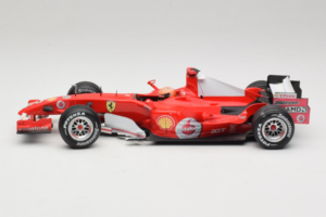 Ferrari 248 F1 #5 M. Schumacher German GP Hockenheimring 2006 Hot Wheels 1:18 J2887 Diecast - image 3 of 6