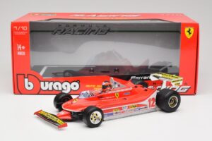 Ferrari 312T4 #12 G. Villeneuve South African Grand Prix 1979 Bburago 1:18 18-16814 Diecast - image 6 of 6