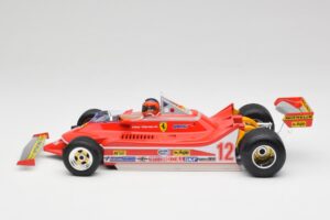 Ferrari 312T4 #12 G. Villeneuve United States Grand Prix East Winner 1979 Bburago 1:18 18-16814-18-01546 Diecast - image 3 of 6