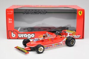 Ferrari 312T4 #12 G. Villeneuve United States Grand Prix East Winner 1979 Bburago 1:18 18-16814-18-01546 Diecast - image 6 of 6