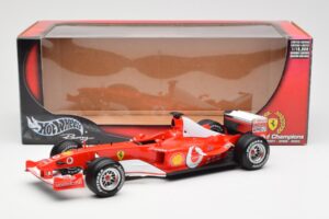 Ferrari F2003-GA F1 Constructors World Champions 2003 Hot Wheels 1:18 G3764 Diecast - image 7 of 7