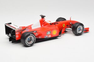 Ferrari F2001 #1 M. Schumacher F1 World Champion 2001 Red Hot Wheels 1:18 50202 Diecast - image 2 of 6