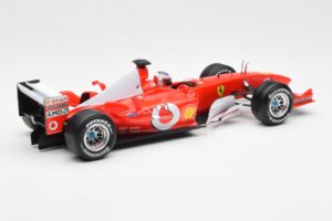 Ferrari F2003-GA #2 R. Barrichello F1 2003 Hot Wheels 1:18 B1024 Diecast - image 2 of 6