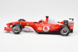 Ferrari F2003-GA #2 R. Barrichello F1 2003 Hot Wheels 1:18 B1024 Diecast - image 3 of 6