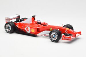 Ferrari F2003-GA #2 R. Barrichello F1 2003 Hot Wheels 1:18 B1024 Diecast - image 4 of 6