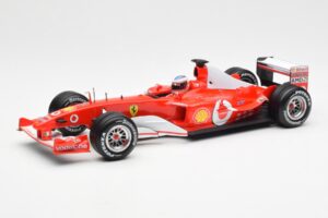 Ferrari F2003-GA #2 R. Barrichello F1 2003 Hot Wheels 1:18 B1024 Diecast