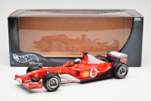 Ferrari F2003-GA #2 R. Barrichello F1 2003 Hot Wheels 1:18 B1024 Diecast - image 6 of 6