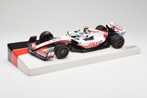 Haas VF-22 #47 M. Schumacher British GP Points 2022 Minichamps 1:18 147221047 Diecast - image 2 of 6