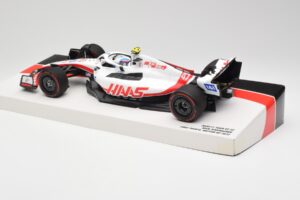 Haas VF-22 #47 M. Schumacher British GP Points 2022 Minichamps 1:18 147221047 Diecast - image 5 of 6
