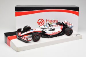 Haas VF-22 #47 M. Schumacher British GP Points 2022 Minichamps 1:18 147221047 Diecast - image 6 of 6