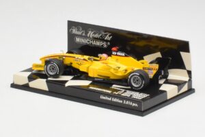 Jordan EJ15 S. Yamamoto F1 Silverstone Test 2005 Minichamps 1:43 400050239 Diecast - image 2 of 6