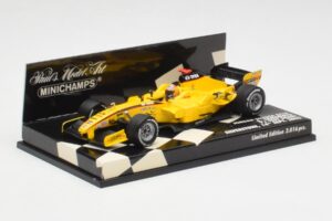 Jordan EJ15 S. Yamamoto F1 Silverstone Test 2005 Minichamps 1:43 400050239 Diecast - image 3 of 6