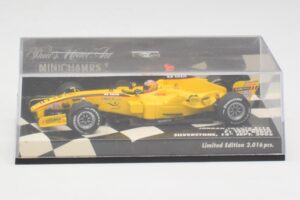 Jordan EJ15 S. Yamamoto F1 Silverstone Test 2005 Minichamps 1:43 400050239 Diecast - image 5 of 6