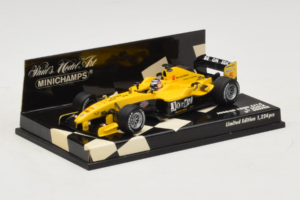 Jordan EJ14 Ford #19 T. Glock Jordan Ford F1 Team 2004 Minichamps 1:43 400040039 Diecast - image 2 of 5