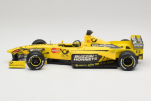Jordan EJ10 H-H. Frentzen F1 Launch Edition 2000 Hot Wheels 1:18 29160 Diecast - image 3 of 6