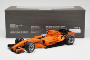 McLaren Mercedes MP4-20 P. de la Rosa F1 Test Car 2006 Minichamps 1:18 PEDRO001 Diecast - image 6 of 6