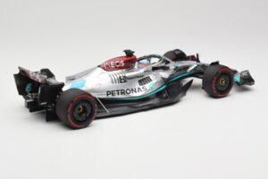 Mercedes AMG W13 E Performance Petronas #63 G. Russell Brazilian GP 1st Win 2022 Minichamps 1:18 110222163 Resin - image 2 of 7