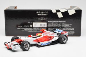 Panasonic Toyota Racing TF106 #8 R. Schumacher F1 2006 Minichamps 1:18 100060007 Diecast - image 6 of 6