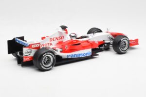 Toyota TF106 Panasonic Toyota Racing J. Trulli F1 Presentation 2006 Minichamps 1:18 AM59554H Diecast - image 2 of 6