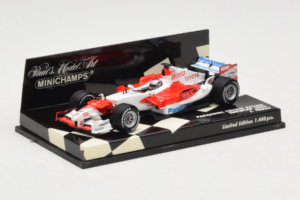 Toyota TF106 Panasonic #12 J. Trulli Panasonic Toyota Racing Showcar 2006 Minichamps 1:43 400060078 Diecast - image 2 of 5