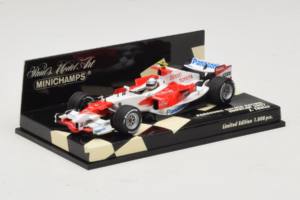 Toyota J. Trulli Panasonic Toyota Racing Showcar F1 2007 Minichamps 1:43 400070082 Diecast - image 2 of 5