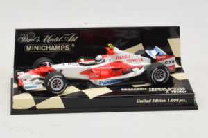 Toyota J. Trulli Panasonic Toyota Racing Showcar F1 2007 Minichamps 1:43 400070082 Diecast