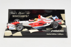 Toyota TF107 Panasonic #11 R. Schumacher Panasonic Toyota Racing Showcar 2007 Minichamps 1:43 400070081 Diecast