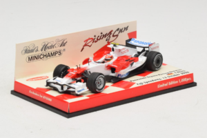 Panasonic Toyota Racing TF108 T. Glock F1 Showcar 2008 Minichamps 1:43 403080082 Diecast - image 2 of 5