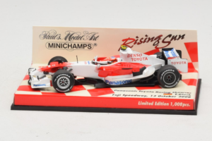 Panasonic Toyota Racing TF108 T. Glock F1 Showcar 2008 Minichamps 1:43 403080082 Diecast