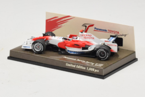 Toyota TF108 Panasonic #12 J. Trulli F1 2008 Minichamps 1:43 AM611513 Diecast - image 3 of 5