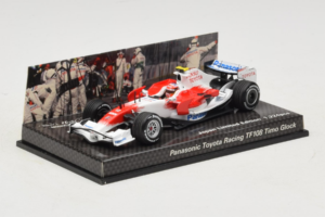 Toyota TF108 #17 T. Glock Panasonic Toyota Racing F1 2008 Minichamps 1:43 AM61152 Diecast - image 2 of 6