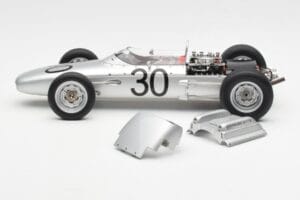 Porsche 804 #30 D. Gurney French Grand Prix 1962 AUTOart 1:18 86271 Diecast - image 3 of 6