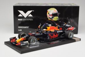 Red Bull RB16B #33 M. Verstappen Styrian & Austrian GP Winner 2021 Minichamps 1:18 113210933 Diecast - image 6 of 6