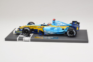 Renault R25 #5 F. Alonso 2nd Place Belgian GP 2005 Minichamps 1:18 117051605 Diecast