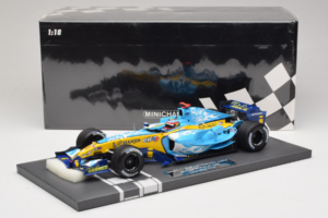 Renault R25 #5 F. Alonso 2nd Place Belgian GP 2005 Minichamps 1:18 117051605 Diecast - image 7 of 7