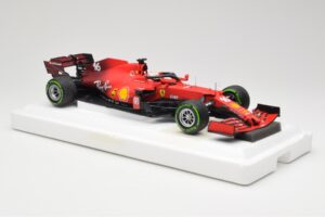 Scuderia Ferrari SF21 #16 C. Leclerc Emilia Romagna GP 2021 BBR 1:18 BBR211816 Diecast - image 4 of 7