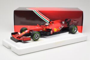 Scuderia Ferrari SF21 #16 C. Leclerc Emilia Romagna GP 2021 BBR 1:18 BBR211816 Diecast - image 7 of 7