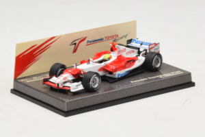 Toyota TF105 #17 R. Schumacher Panasonic Toyota Racing F1 2005 Minichamps 1:43 AM58296 Diecast - image 2 of 5