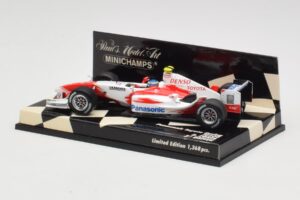 Toyota TF104 Panasonic Racing #0 R. Zonta 3rd Driver 2004 Minichamps 1:43 400040038 Diecast - image 3 of 5