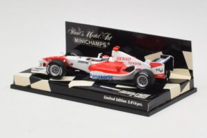 Toyota TF105 Panasonic Racing #16 J. Trulli F1 2005 Minichamps 1:43 400050086 Diecast - image 3 of 5