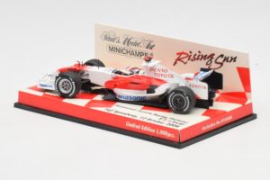 Toyota TF107 #12 J. Trulli F1 2007 Minichamps 1:43 403080081 Diecast - image 3 of 5