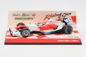 Toyota TF107 #12 J. Trulli F1 2007 Minichamps 1:43 403080081 Diecast