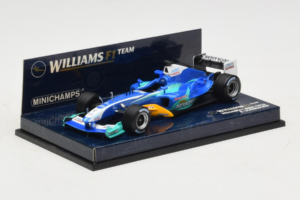 Williams FW26 BMW #4 R. Schumacher Williams BMW F1 Team 2004 Minichamps 1:43 400040004 Diecast - image 2 of 5