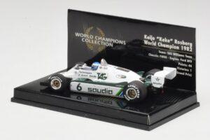 Williams FW08 #6 K. Rosberg F1 World Champion 1982 Minichamps 1:43 436820106 Diecast - image 2 of 4